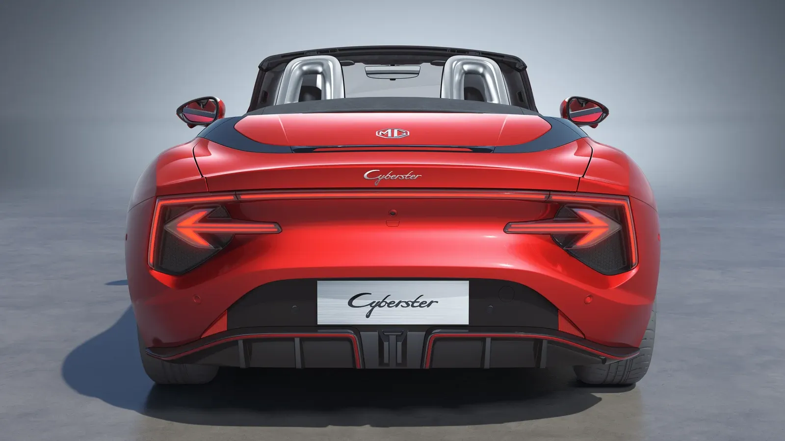 MG cyberster portas.webp